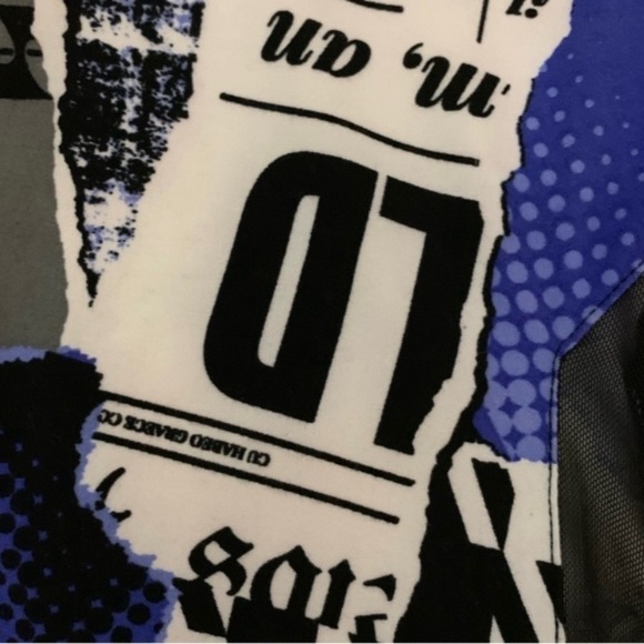 🈹 NOBO Newspaper Print Leggings - Picture 7 of 11